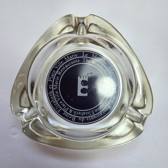 Queen Elizabeth Hotel & Place Ashtray Vintage Ville Marie Restaurants Co… - Picture 2 of 5